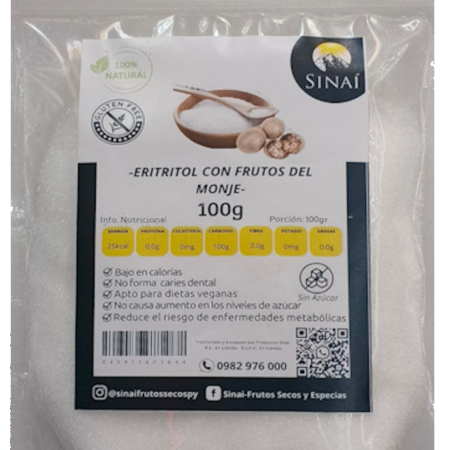 Eritritol Sinai com Frutos del Monje