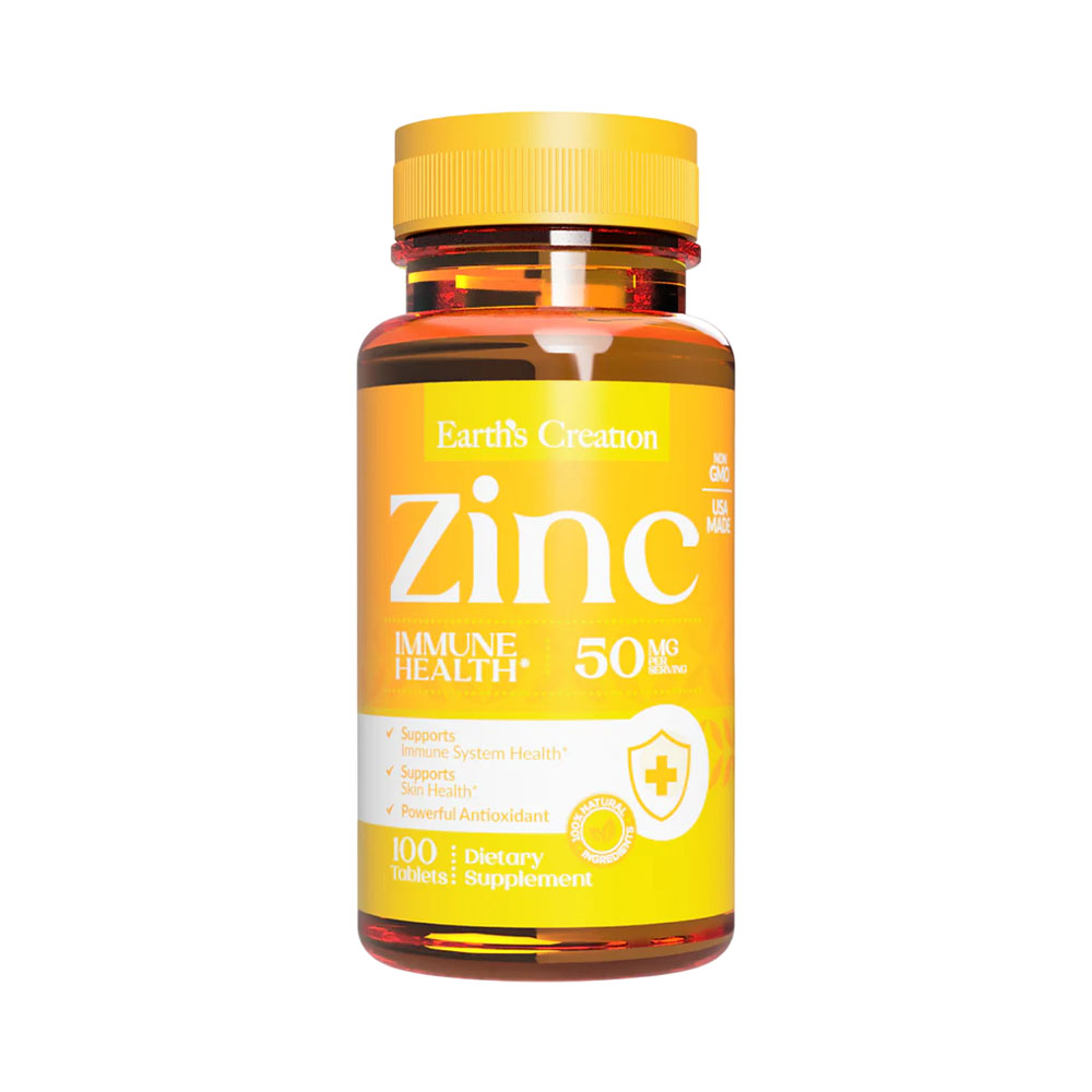 Earth´s Creation Zinco 50 mg 100 Comprimidos