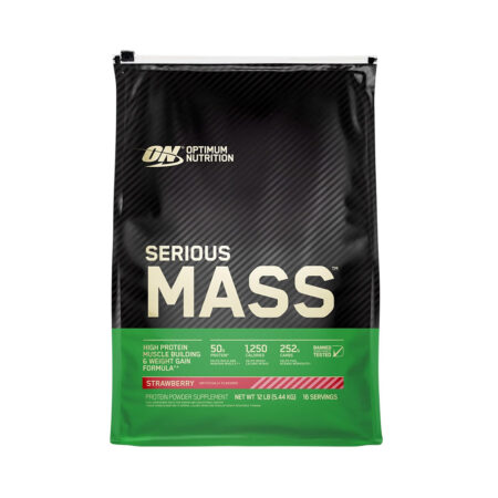 Optimum Nutrition Serious Mass Strawberry 5,44 kg