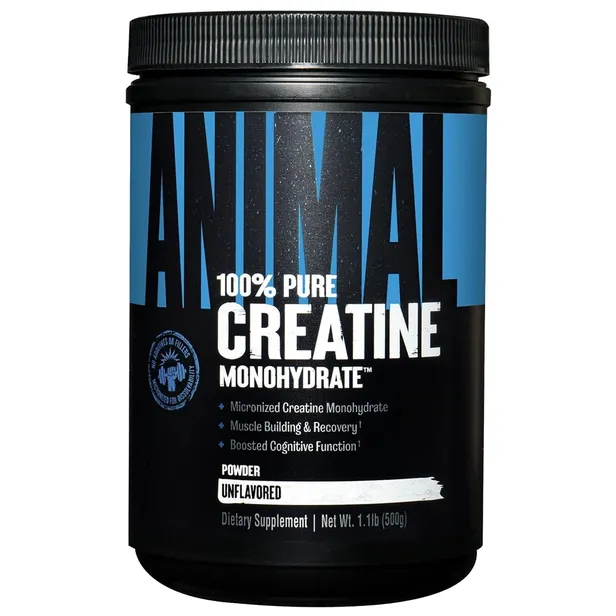 Creatina Monohidratada Animal 100% Pura 500 g