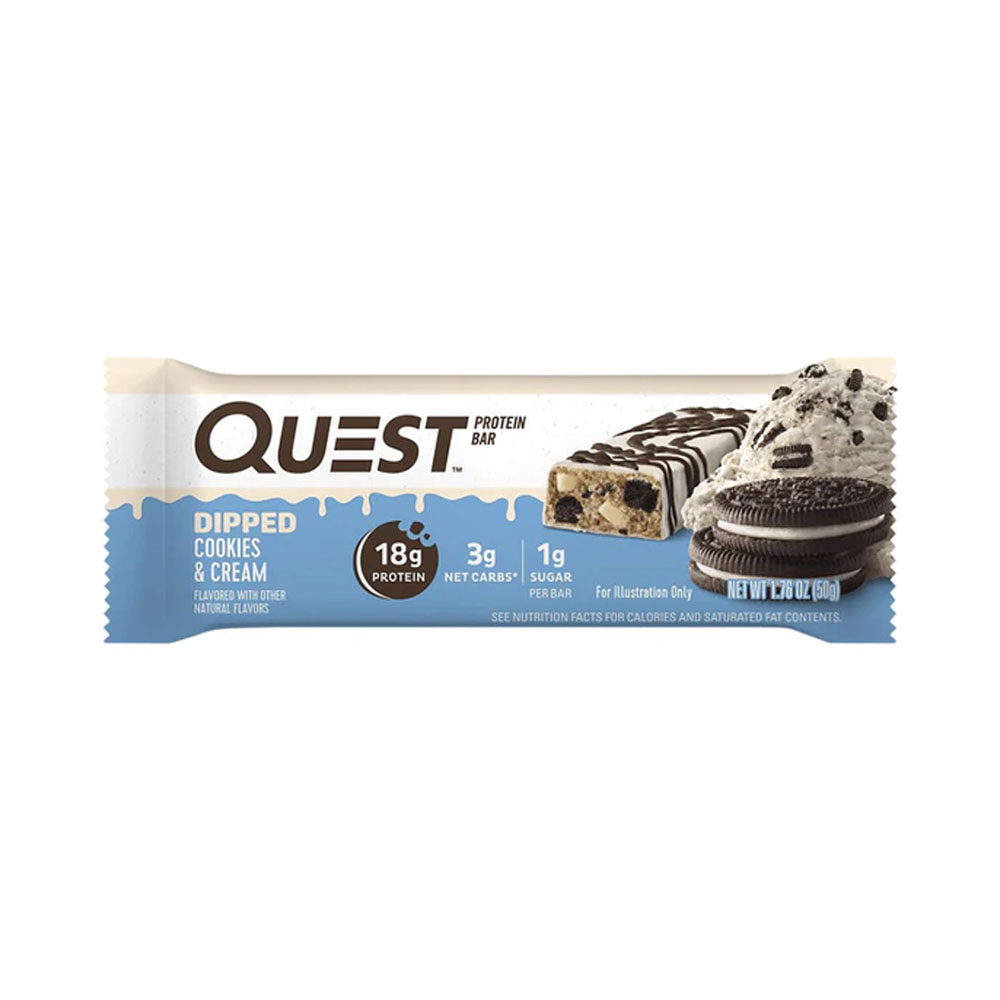 Barra de Proteína Quest Bar Cookies & Cream