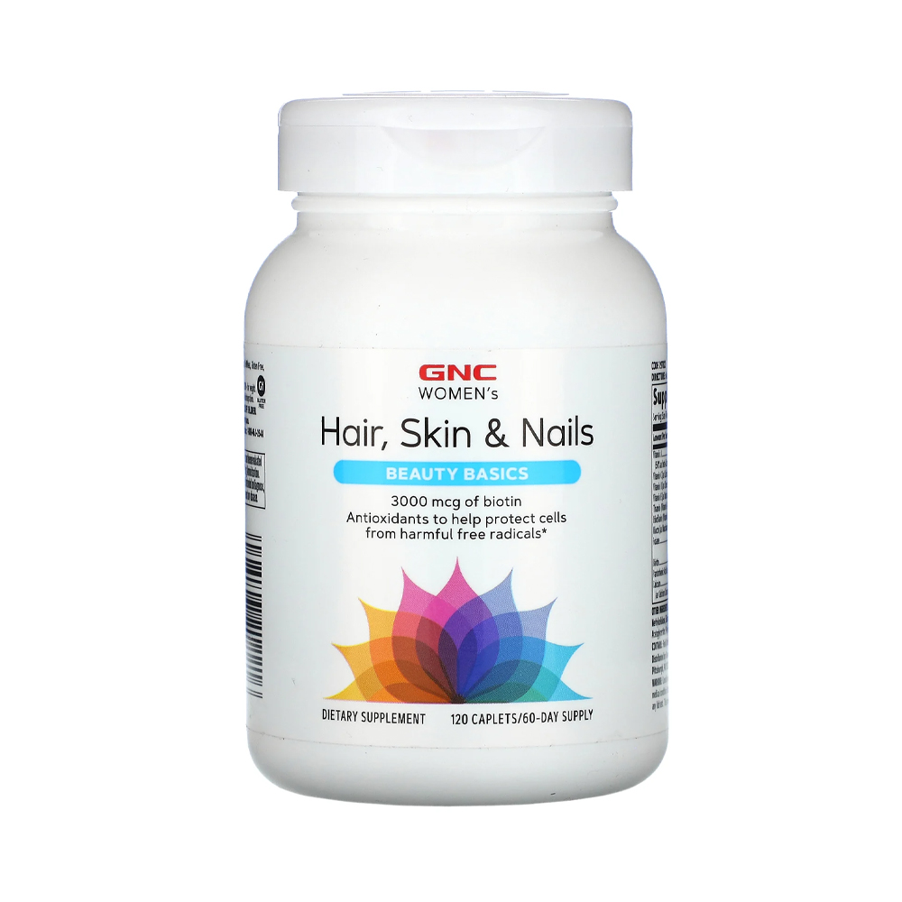 Cápsulas GNC Hair, Skin & Nails 3000 mcg