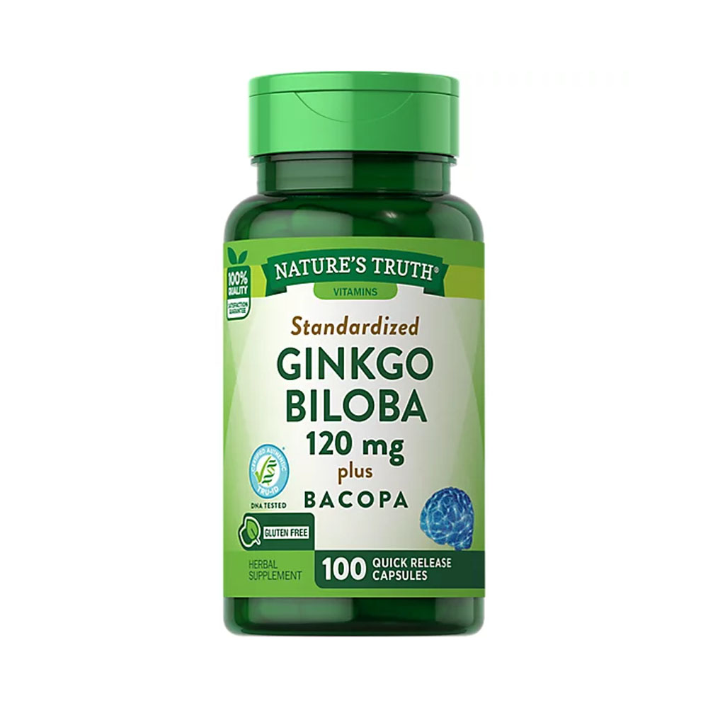 Nature's Truth Ginkgo Biloba 120 mg 100 Cápsulas