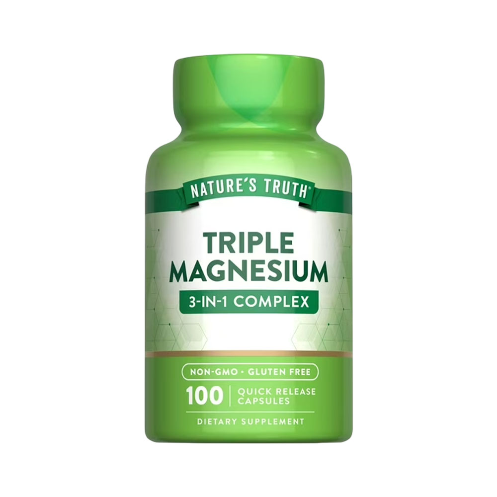 Triple Magnesium Complex Nature's Truth 100 Cápsulas