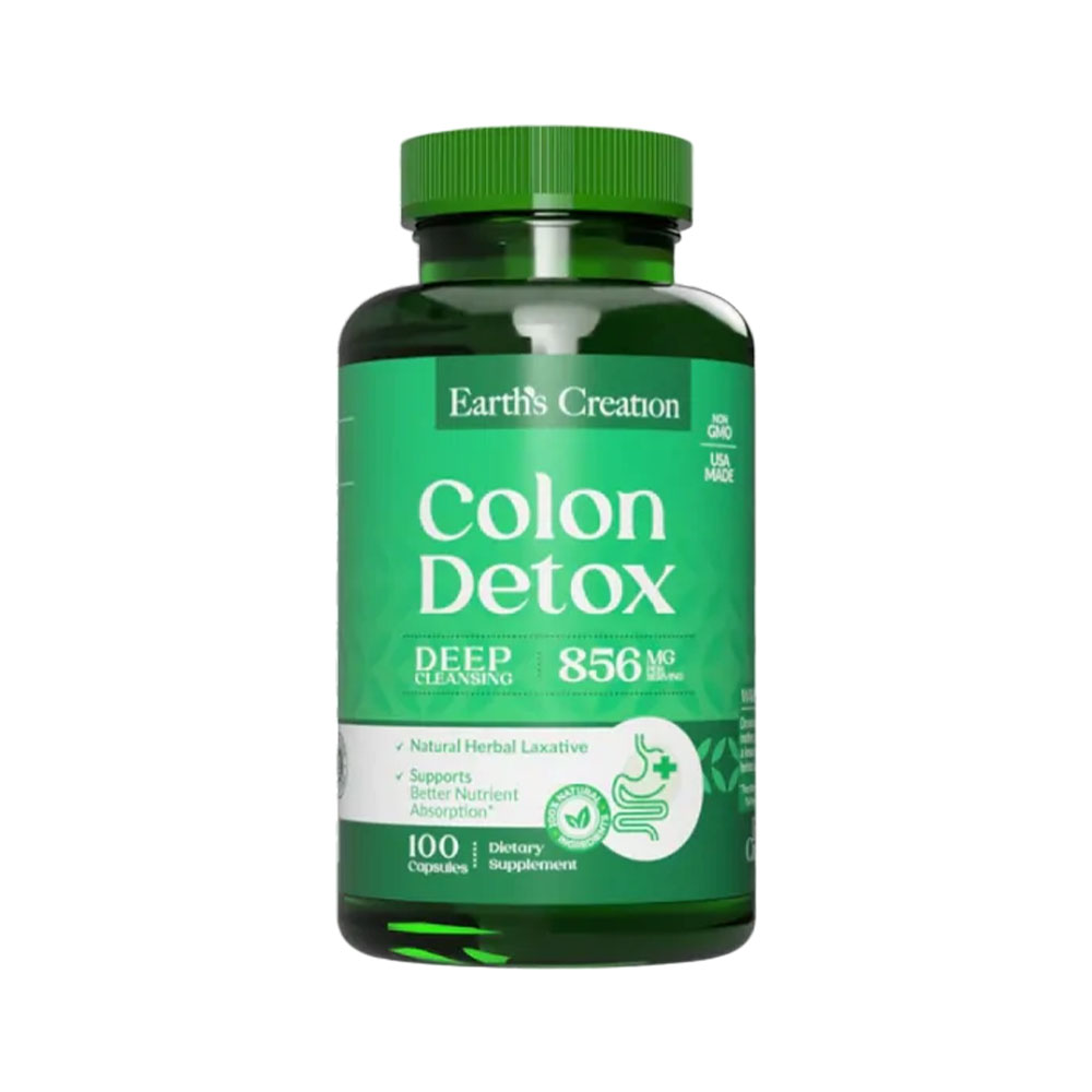 Earth's Creation Colon Detox 856 mg 100 Cápsulas