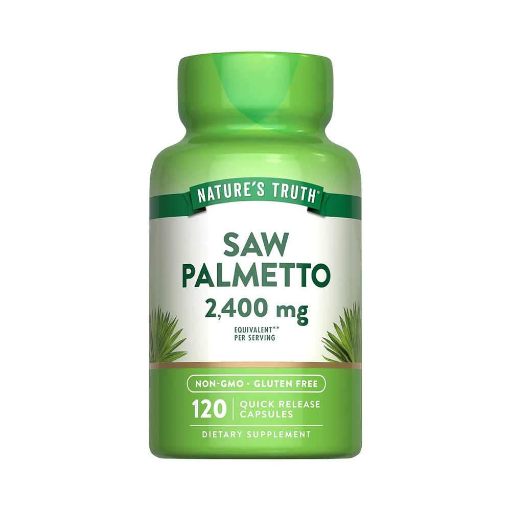 Saw Palmetto Nature's Truth 1200 mg** 120 Cápsulas