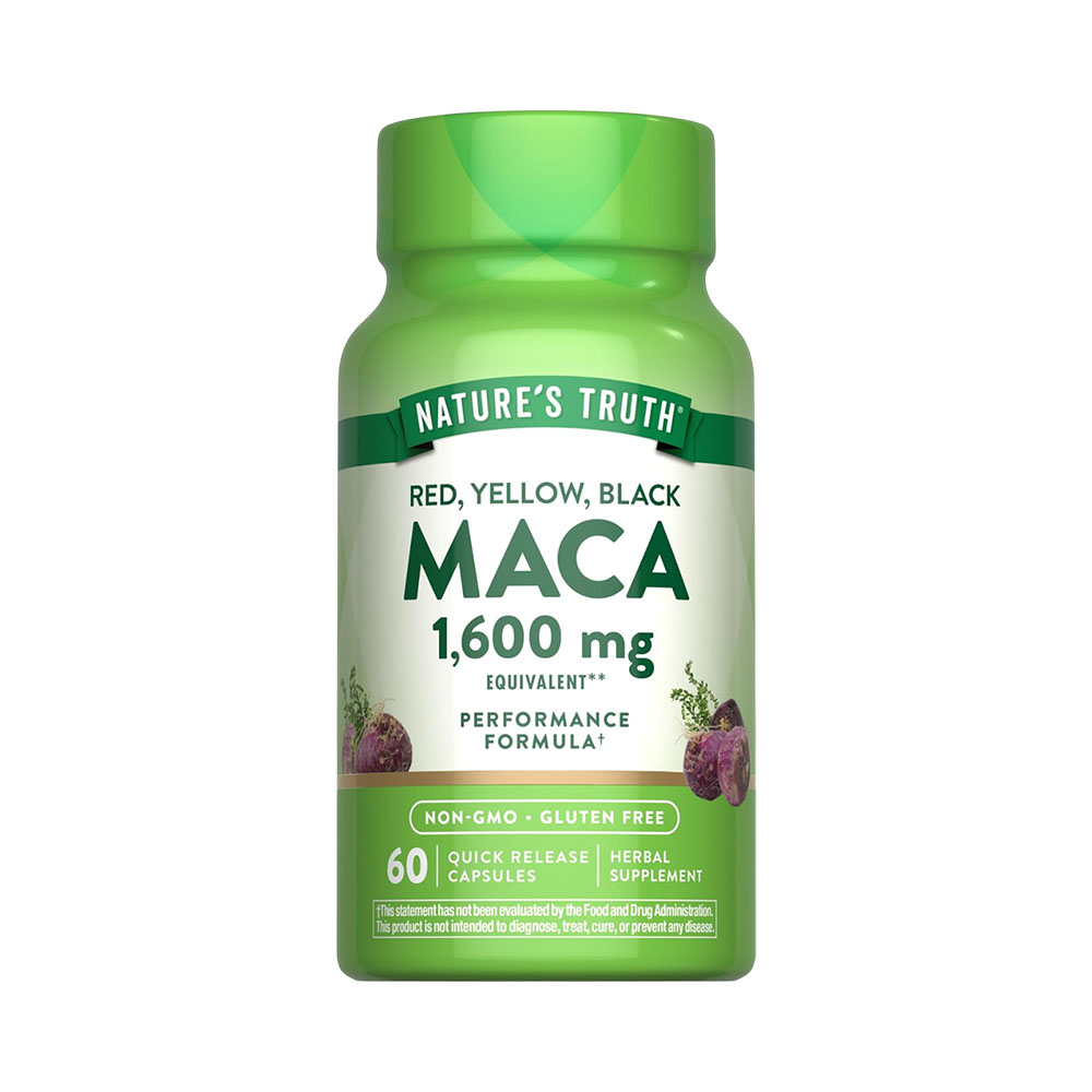 Maca Nature's Truth 1600 mg** 60 Cápsulas