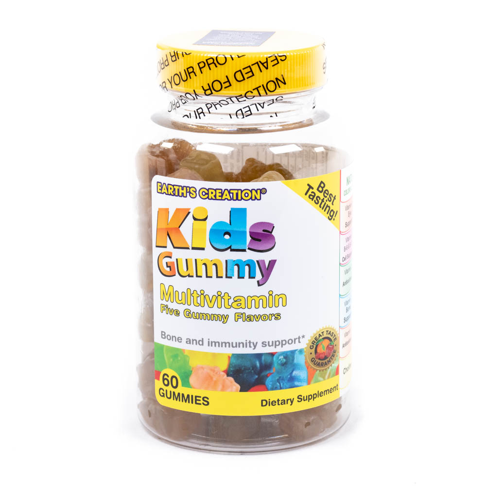 Multivitamin Earth's Creation Kids 60 Gomas