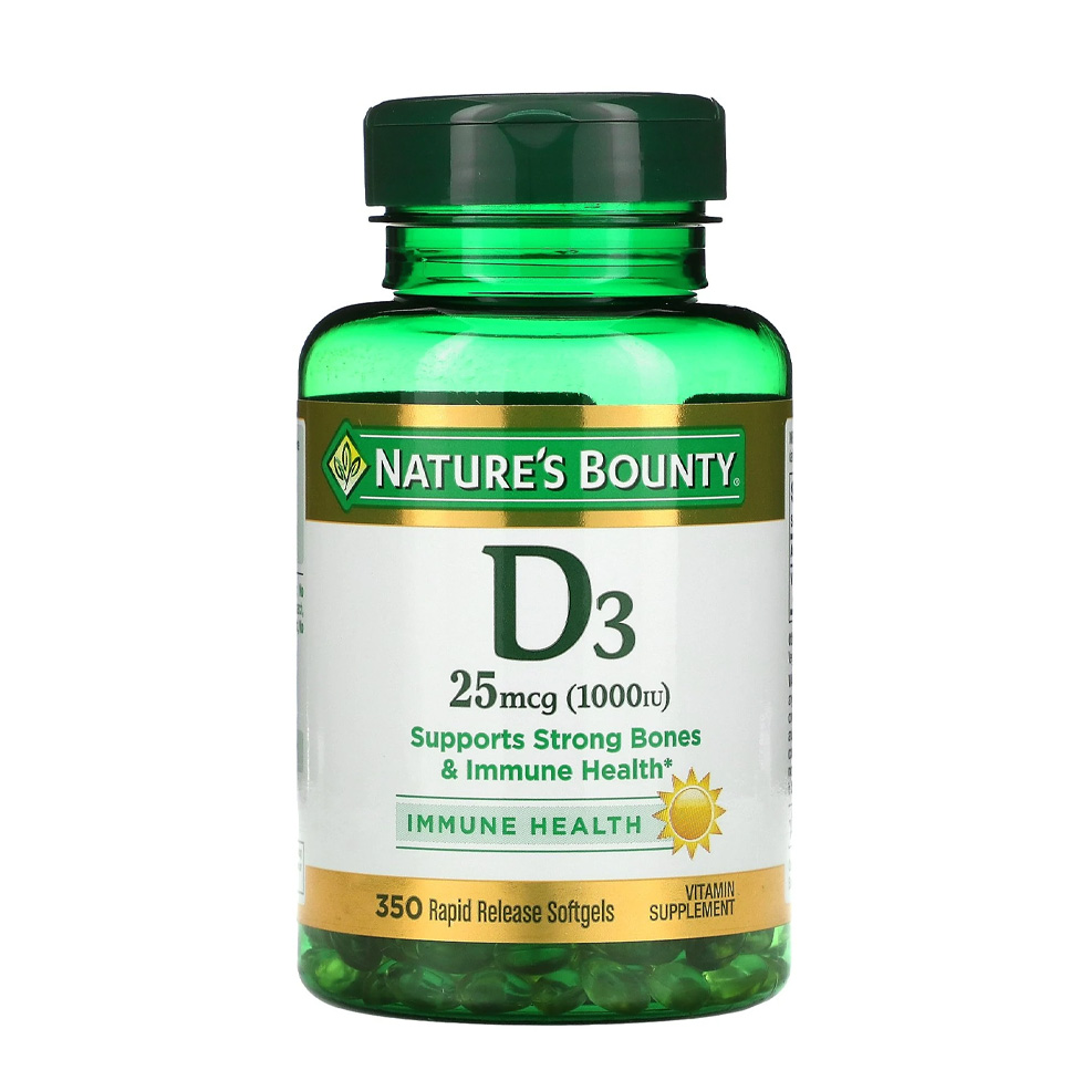 Vitamina D Earth´s Creation Super Strength 100 Cápsulas Gel