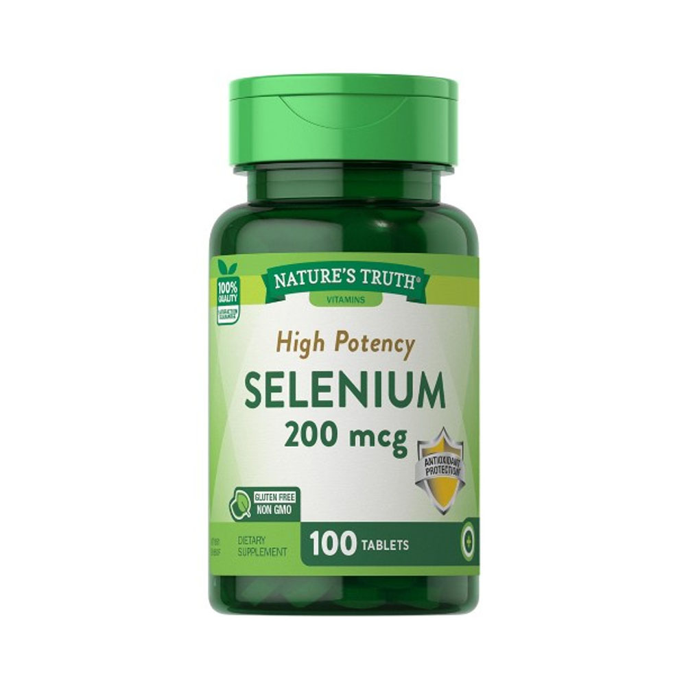 Nature's Truth Selenium 200 mcg 100 Cápsulas