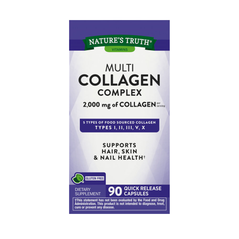 Nature's Truth Multi Collagen Complex 90 Cápsulas
