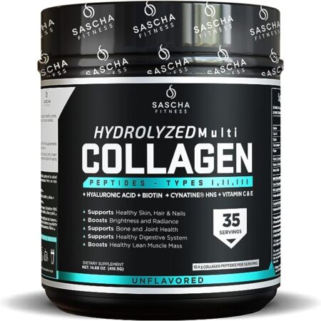 Hydrolyzed Multi Collagen Sem Sabor 416 g - Sascha Fitness