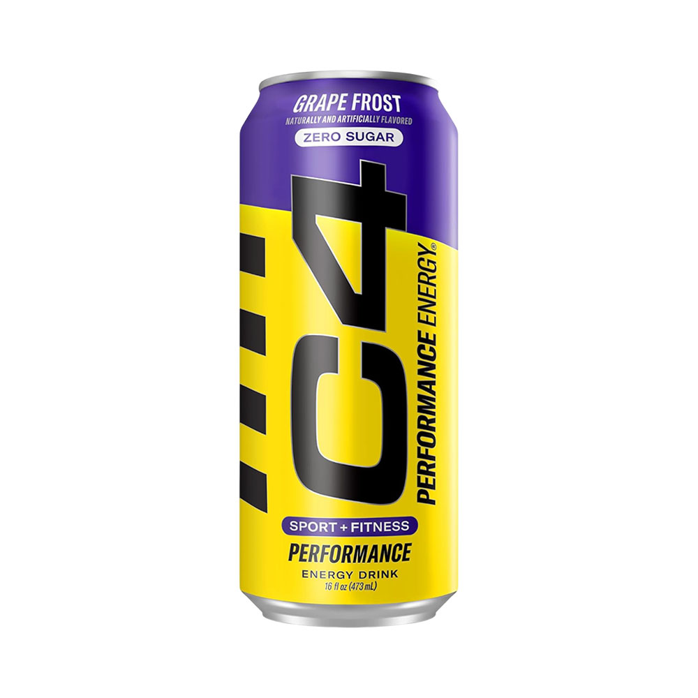 Bebida Energética Pre-Entreno Cellucor C4 Performance Energy Grape Frost 473 ml