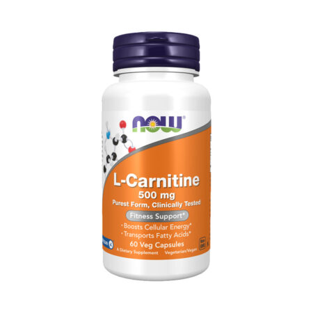 Now L-Carnitine 500 mg 60 Cápsulas