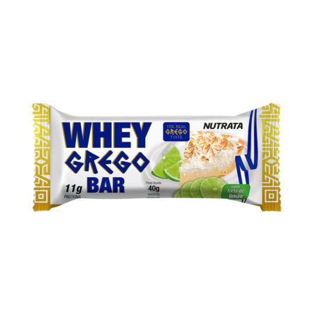 Barra de Proteína Nutrata Whey Bar Grego Tarta de Limão 40 g