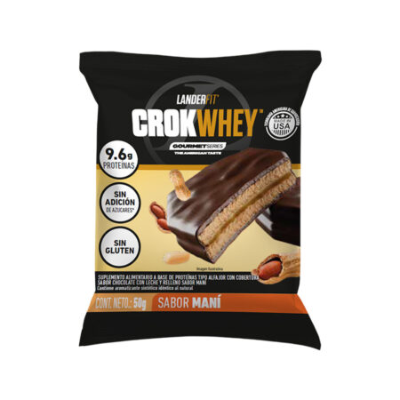 Alfajor Landerfit Crokwhey Amendoim 50 g