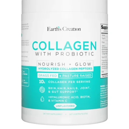Hydrolyzed Collagen Peptides + Probiotics 275 g