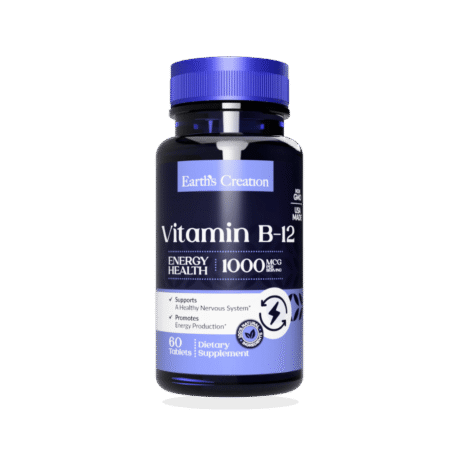 Earth's Creation - Vitamina B-12 1000 mcg x 60 Comprimidos