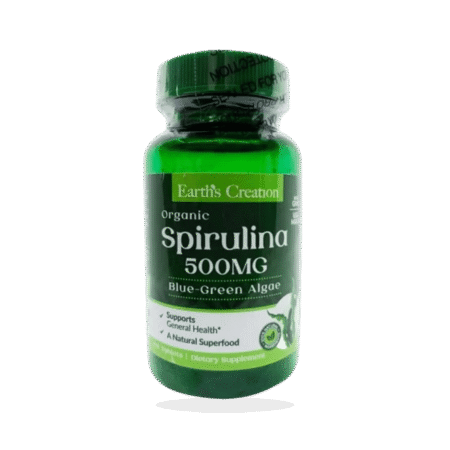 Earth's Creation - Spirulina 500 mg x 60 Comprimidos