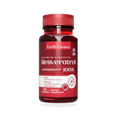 Earth's Creation - Resveratrol 100 mg x 60 Cápsulas