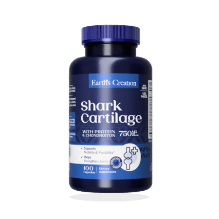 Earth's Creation - Shark Cartilage 750 mg x 100 Cápsulas