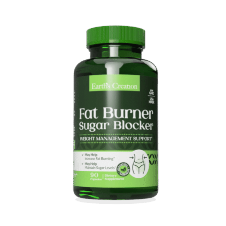 Earth's Creation - Fat Burner Sugar Blocker x 90 Cápsulas