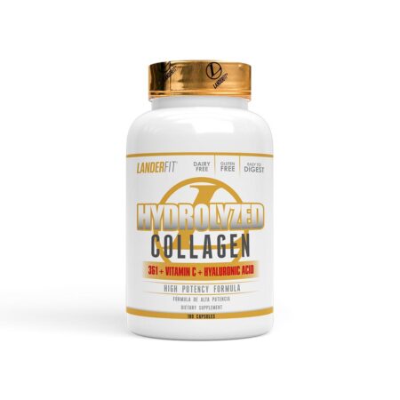 Hydrolyzed Collagen Cápsulas LanderFit 180 Cápsulas