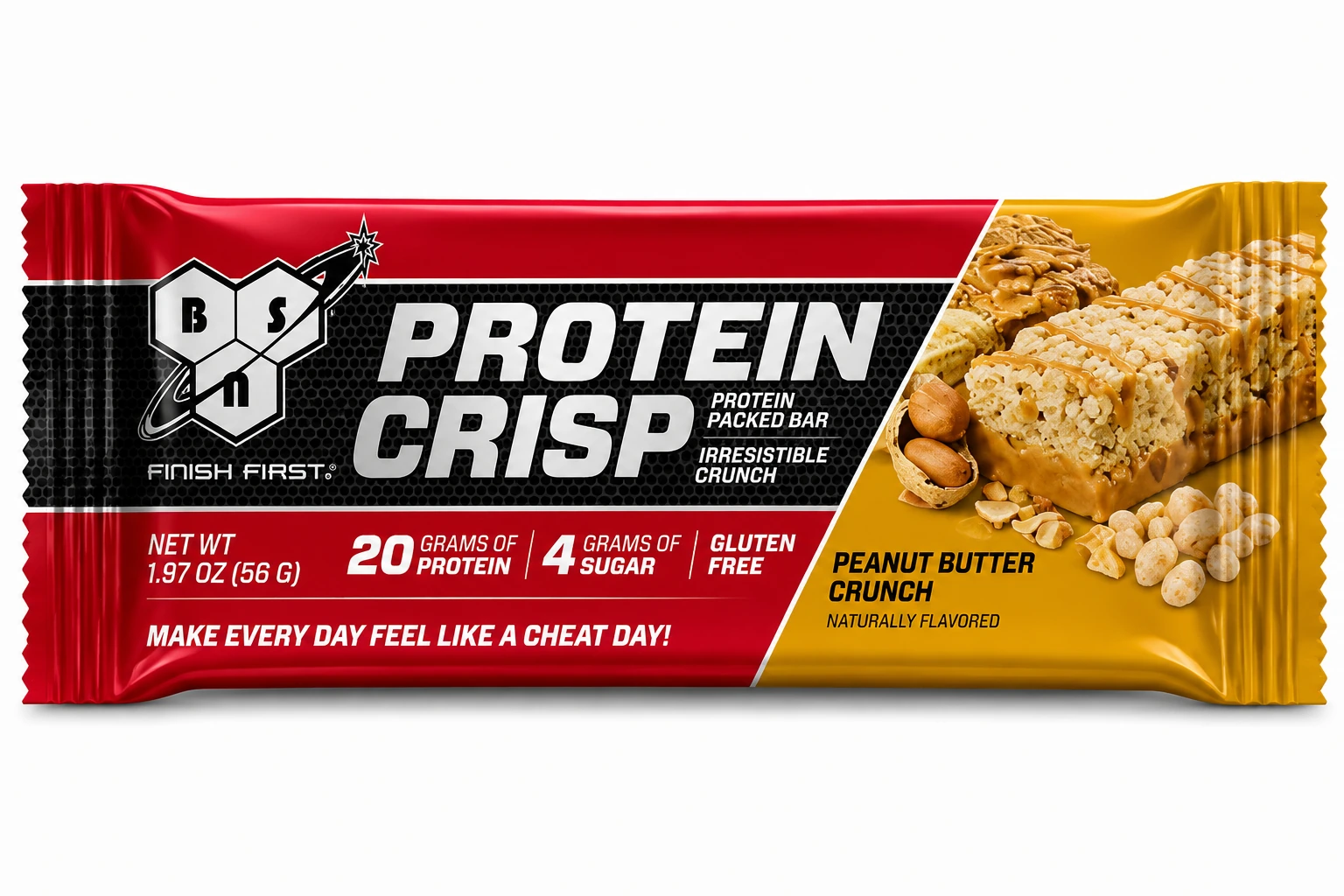 BSN - Syntha 6 Bar Protein Peanut Butter Crunch x 56 g