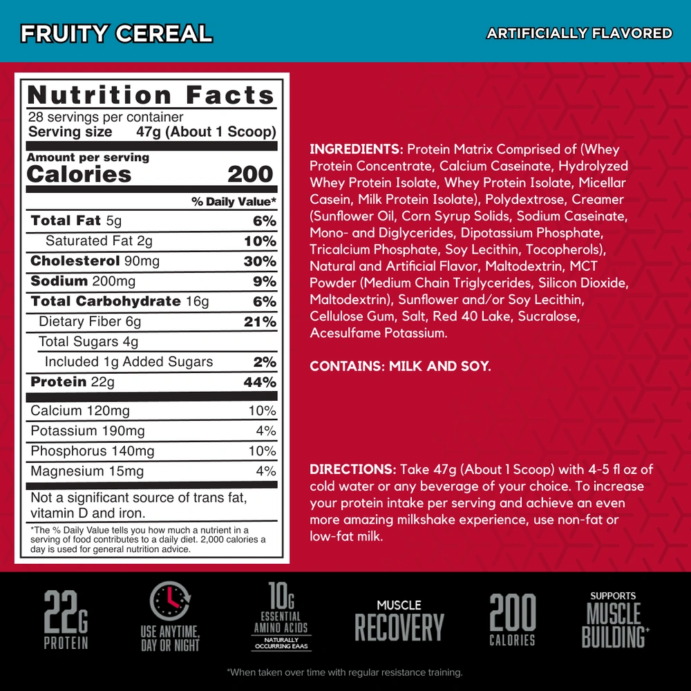 BSN - Syntha 6 Fruity Cereal x 2,9 lb 28 Doses
