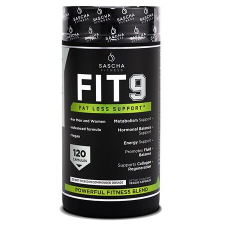 Fit 9 x 120 Cápsulas - Sascha Fitness