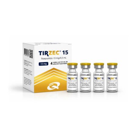 Tirzec 4 ampolas 15mg